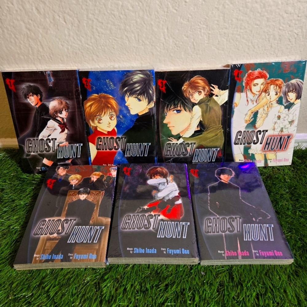 COLLECTOR: Ghost Hunt Manga Volumes 1-7 NWT